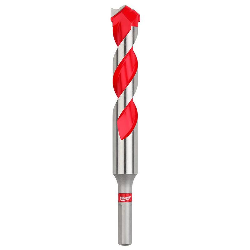 Broca de taladro de martillo de carburo de 3/4 pulgadas x 4 pulgadas x 6 pulgadas de Milwaukee - 48-20-9045