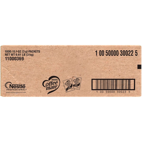 Coffee Mate Coffee-Mate The Original Single Serve Powder Creamer .1 oz., PK1000 - 10050000300225