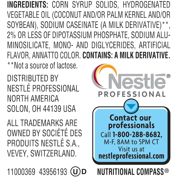 Coffee Mate Coffee-Mate The Original Single Serve Powder Creamer .1 oz., PK1000 - 10050000300225