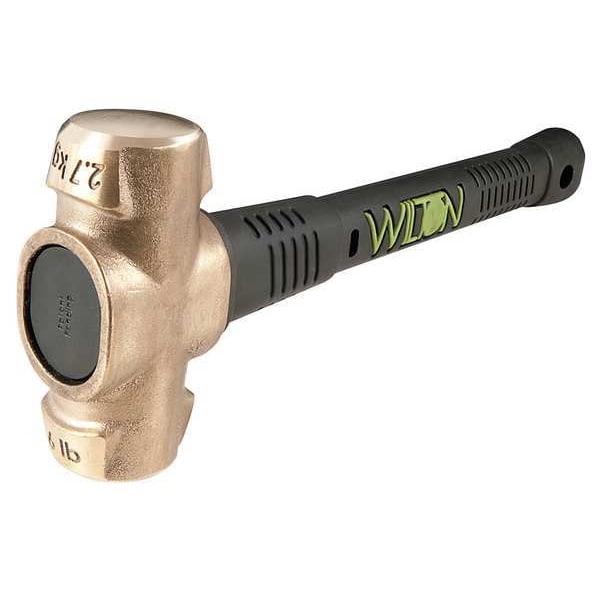 Wilton Sledge Hammer, 6 lb., 16 In, Rubber/Steel - 90616