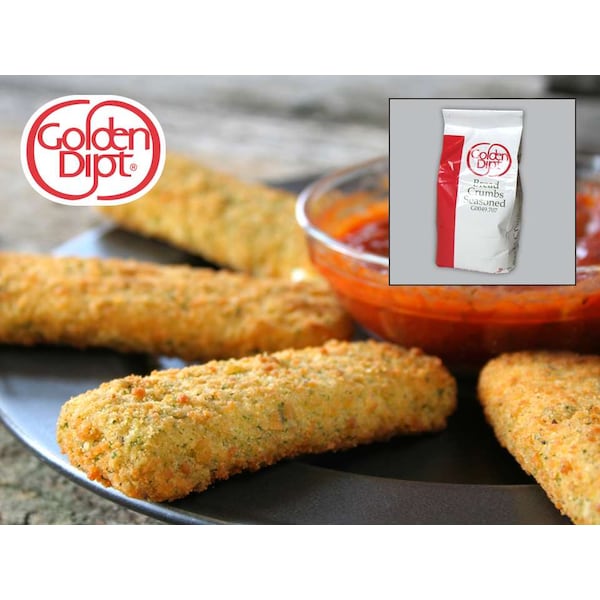 Golden Dipt Golden Dipt Modern Maid Seasoned Bread Crumbs 4lbs Bag, PK6 - G0049.707