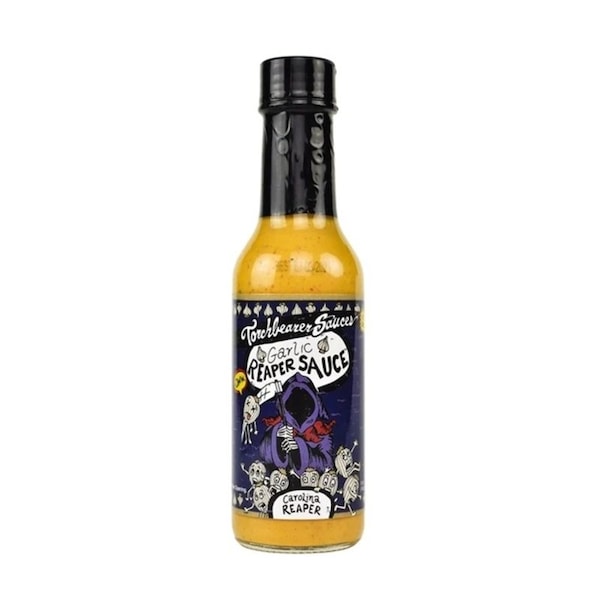 Torchbearer Torchbearer Sauces Garlic Reaper Hot Sauce 5 oz - B07NVSW3HG