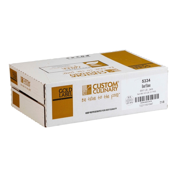 Gold Label Gold Label True Foundations Added Clean Label Beef Base 1lbs Tub, PK6 - 53341ECFP