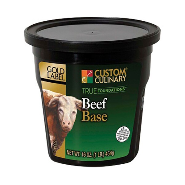Gold Label Gold Label True Foundations Added Clean Label Beef Base 1lbs Tub, PK6 - 53341ECFP