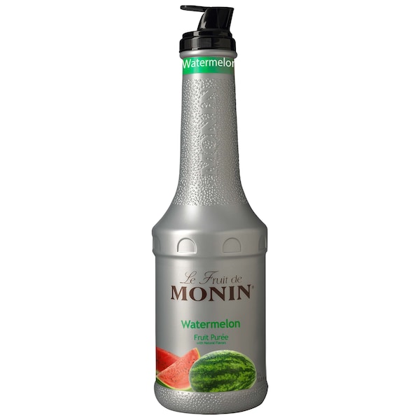 Monin Monin Watermelon Puree 1 Liter Bottle, PK4 - M-RP059F