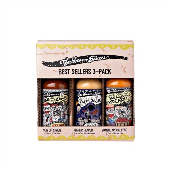 Torchbearer Sauces Torchbearer Sauces Multi Hot Sauce Gift Box 1.75 oz - 855090001754