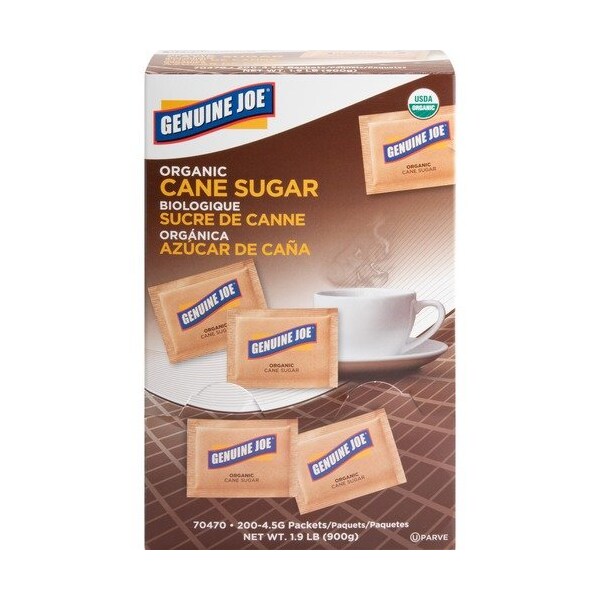 Geniune Joe SUGAR, TURBINADO, BRWN, 200PK - GJO70470