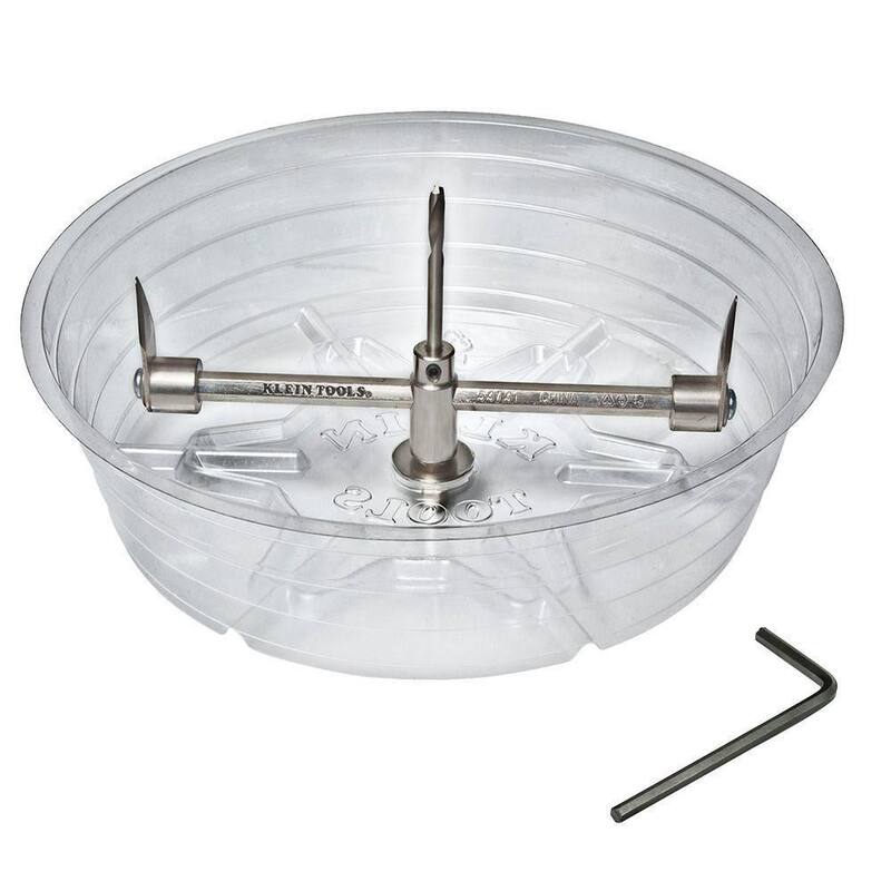 Herramienta Klein de 2 a 7 pulgadas, cortador de sierra perforadora ajustable - 53731