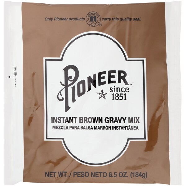 Pioneer Pioneer Instant Brown Gravy Mix 6.5 oz., PK12 - 94599