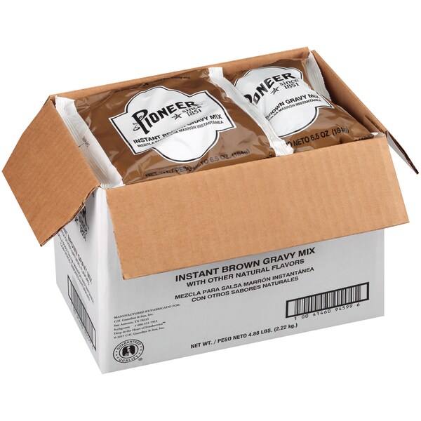 Pioneer Pioneer Instant Brown Gravy Mix 6.5 oz., PK12 - 94599