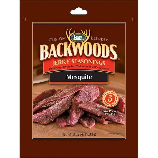 Lem LEM Backwoods Mesquite Jerky Seasoning 3.65 oz Bagged - 9153