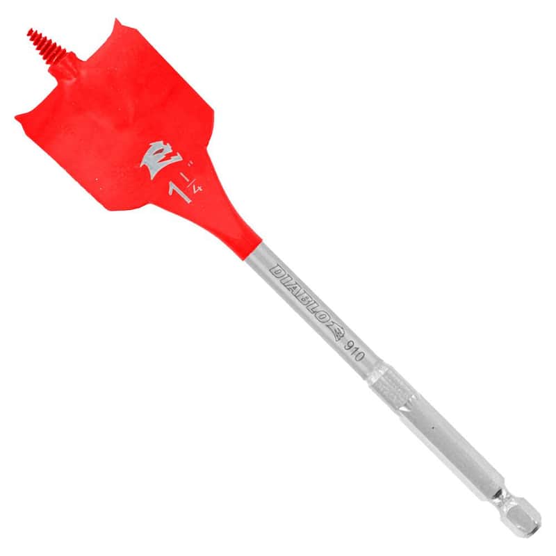 Broca Speedemon de espada de acero de alta velocidad DIABLO de 1-1/4 pulg. x 6 pulg. (1 pieza) - DSP2150