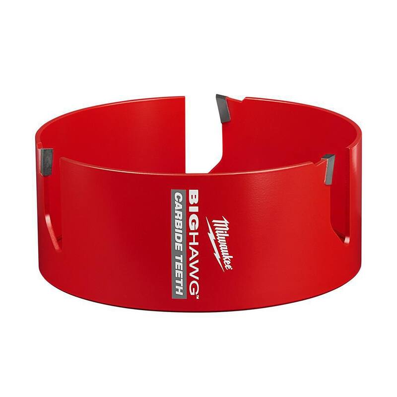 Milwaukee 6-1/4 pulgadas Big Hawg Sierra de Orificio de Carburo - 49-56-9275