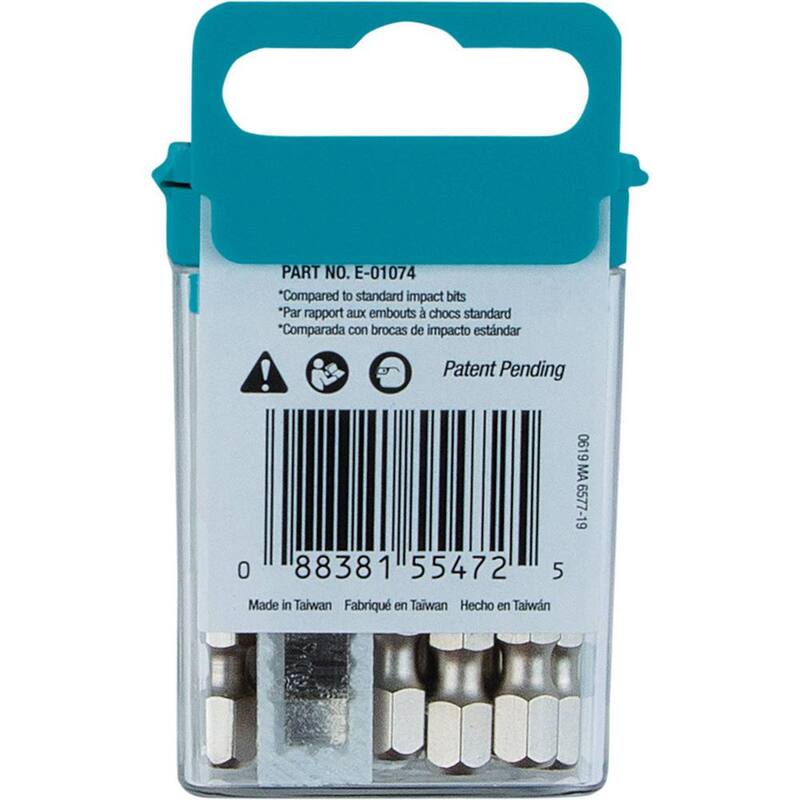 Makita IMPACT XPS T25 Torx 2 in. Power Bit (paquete de 15) - E-01074