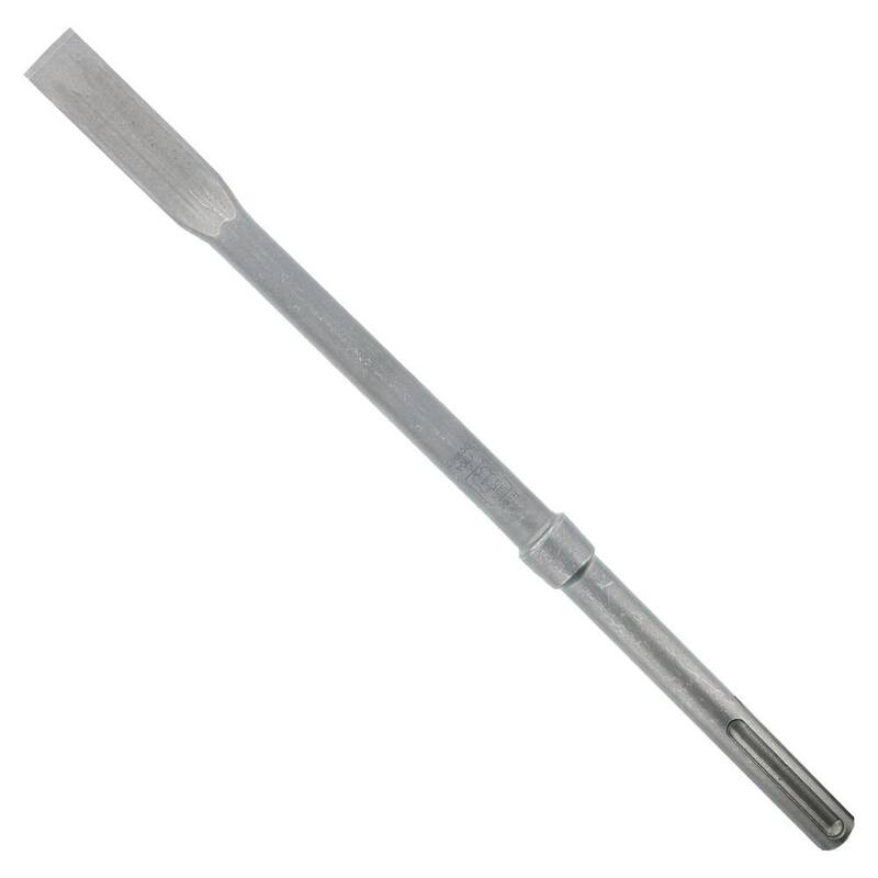 Cincel plano de carburo de 1 pulgada x 16 pulgadas con punta SDS-Max para taladro - DMAMXCH1060
