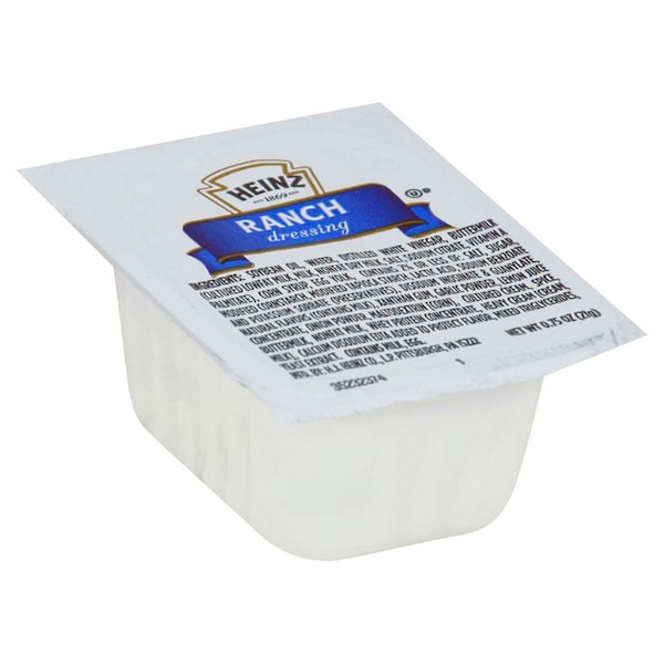 Heinz Heinz Buttermilk Ranch Dunk Cup Dressing .75 oz. Cup, PK100 - 10013000714805