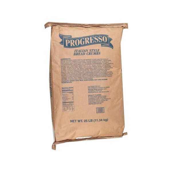 Progresso Progresso Italian Style Bread Crumbs Bag 25lbs - 41196-89116