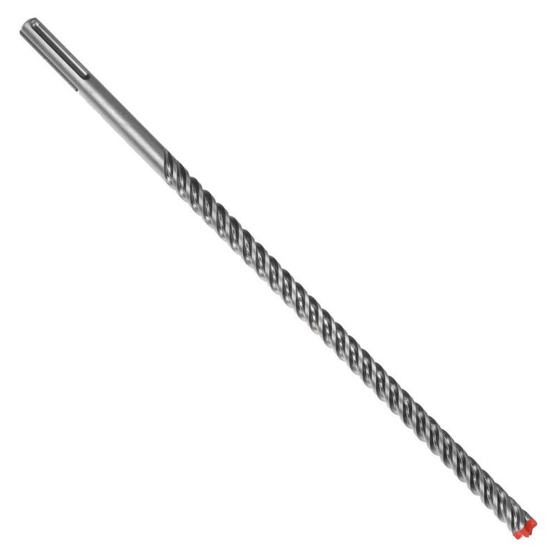 Diablo 3/4 pulgadas x 16 pulgadas x 21 pulgadas. Barra de refuerzo Demon SDS-Max 4-Cortadores con Cabeza de Carburo Completa Broca de Taladro de Martillo (1 Pieza) - DMAMX1140