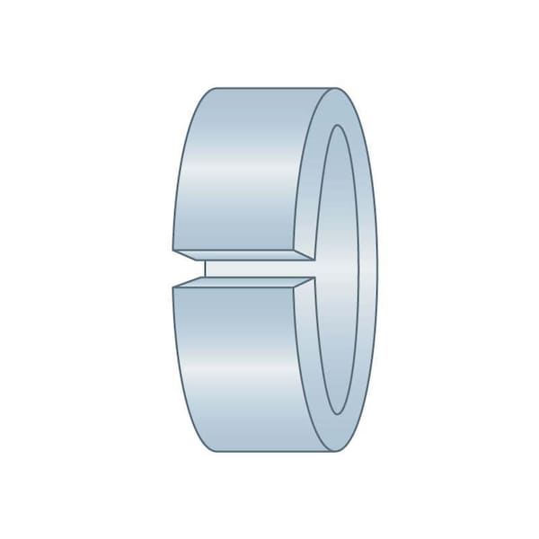 Spirol Pipe Spacer, 5/16 in Screw Size, Zinc Clear Trivalent High Carbon Steel, 1/2 in Overall Lg - CL200-312-0500Z3