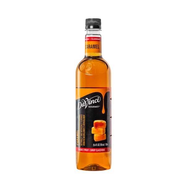 Davinci Gourmet Davinci Gourmet Caramel Syrup 750mL, PK4 - 4073738400121