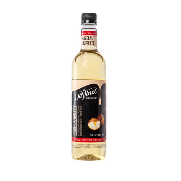 Davinci Gourmet Davinci Gourmet Hazelnut Syrup 750mL, PK4 - 4073738400103