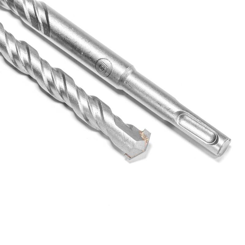 Set de Brocas Métricas para Taladro Rotativo y Cincel de Carburo de Tungsteno XtremepowerUS SDS-Plus (17 piezas) - 32605-XP