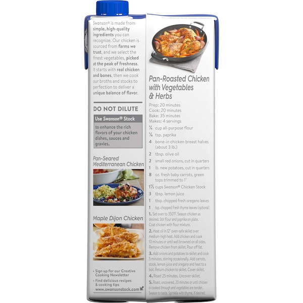 Swanson Swanson Chicken Broth 32 oz., PK12 - 000021446