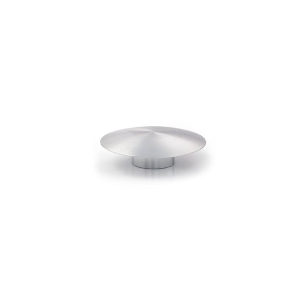 Gyford Standoff Cap, 5/16"-18 Thrd Sz, Aluminum Clear Anodized - SO-CAP12