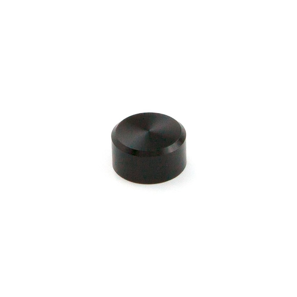 Gyford Standoff Cap, 5/16"-18 Thrd Sz, Aluminum Black Anodized - SO-CAP8BL