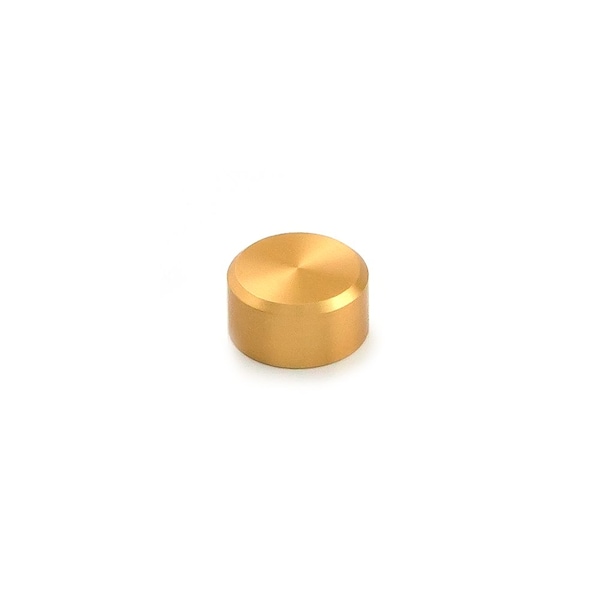 Gyford Standoff Cap, 5/16"-18 Thrd Sz, Aluminum Brass Anodized - SO-CAP8BR