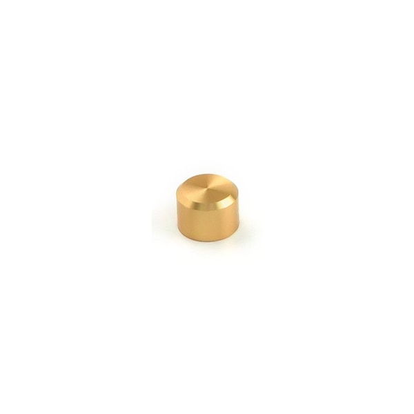 Gyford Standoff Cap, #10-24 Thrd Sz, Aluminum Brass Anodized - SO-CAP7BR