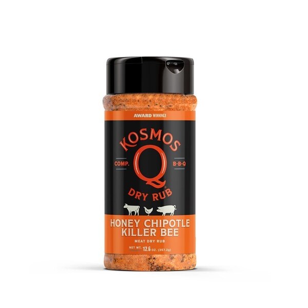 Kosmos Q Rub, Spicy Killer Bee Chipotle Honey - RUB-KBC-SHK