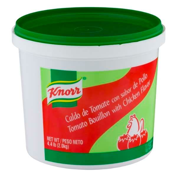 Knorr Caldo De Tomate Tomato With Chicken Flavor Base/Bouillon 4.4lbs, PK4 - 4800176545