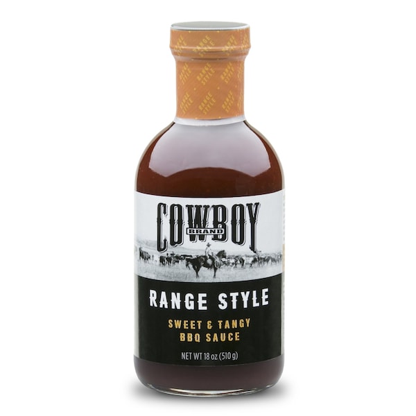 Cowboy Charcoal Cowboy Range Style Sweet and Tangy BBQ Sauce 18 oz - 83601