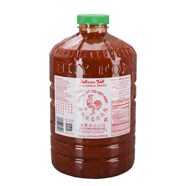 Huy Fong Chili Garlic Sauce 1 gal., PK3 - HFCGO1