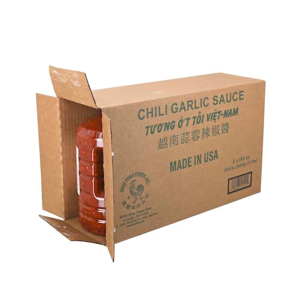 Huy Fong Chili Garlic Sauce 1 gal., PK3 - HFCGO1
