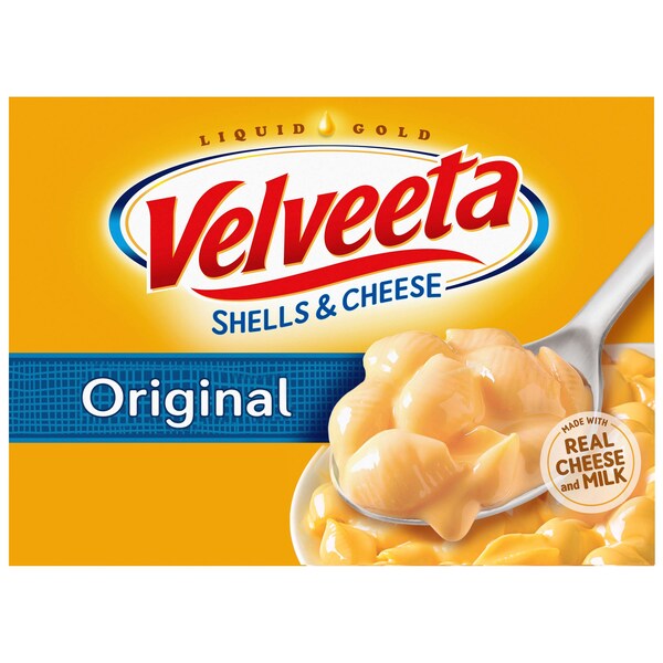 Kraft Kraft Velveeta Shells And Cheese 12 oz. Box, PK24 - 00021000725168
