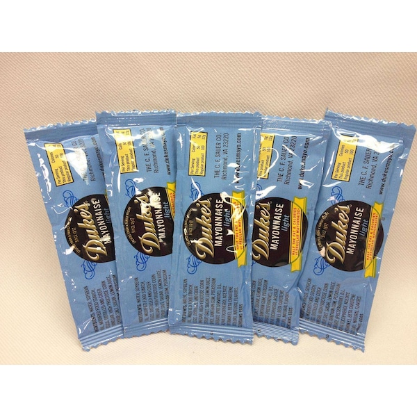 Dukes Duke's Light Mayonnaise 12g Per Packet, PK200 - 06346