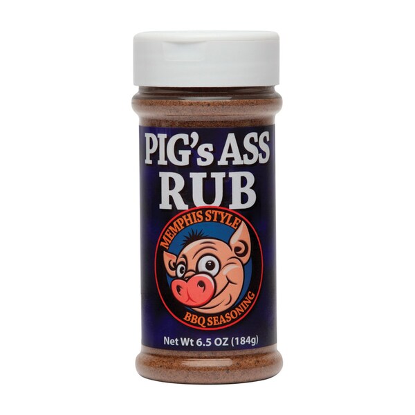 Pigs Ass Rub Pig's Ass Memphis Style BBQ Seasoning 6.5 oz - OW85100