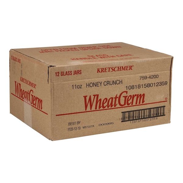 Kretschmer Kretschmer Honey Crunch Wheat Germ, PK12 - 759-4200