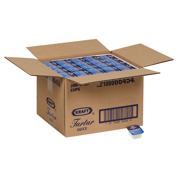 Kraft Kraft Tartar Sauce Kosher .75 oz. Cups, PK200 - 10021000664549