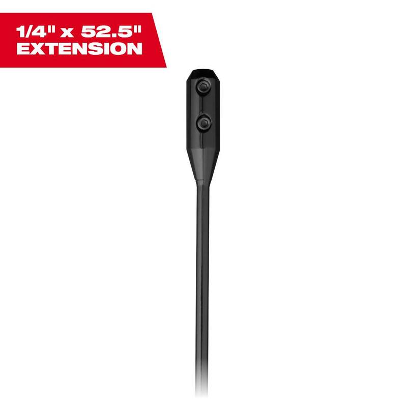 Milwaukee Extensión de Broca de Cable de 1/4 de pulgada x 54 pulgadas - 48-13-8124