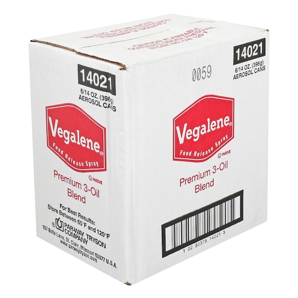 Vegalene Vegalene Aerosol Spray 14 oz., PK6 - 14021