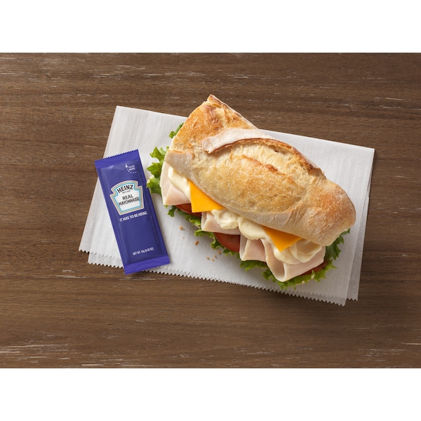 Heinz Heinz Real Mayonnaise Single Serve Packet 12g, PK200 - 10013000531709