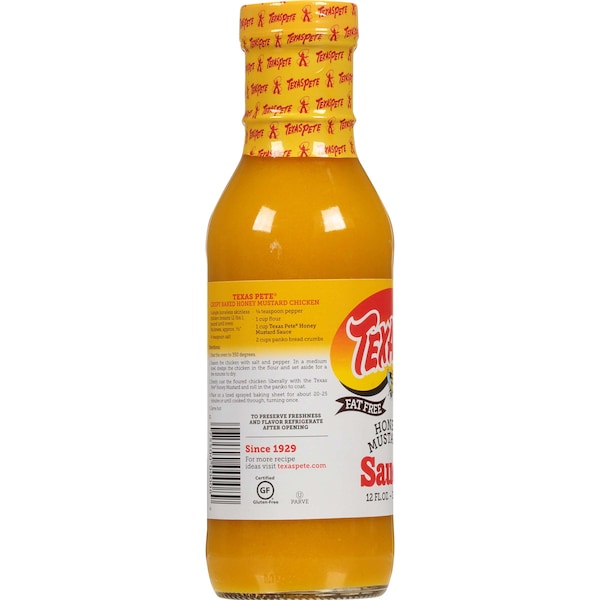 Texas Pete Texas Pete Honey Mustard Sauce 12 oz. Bottles, PK12 - 1.00008