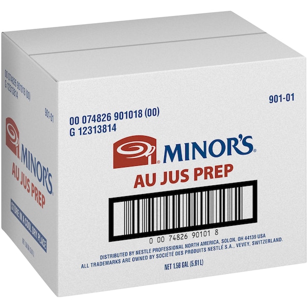 Minors Minor's Au Jus Prep 16.7 oz. Bottle, PK12 - 00074826901018
