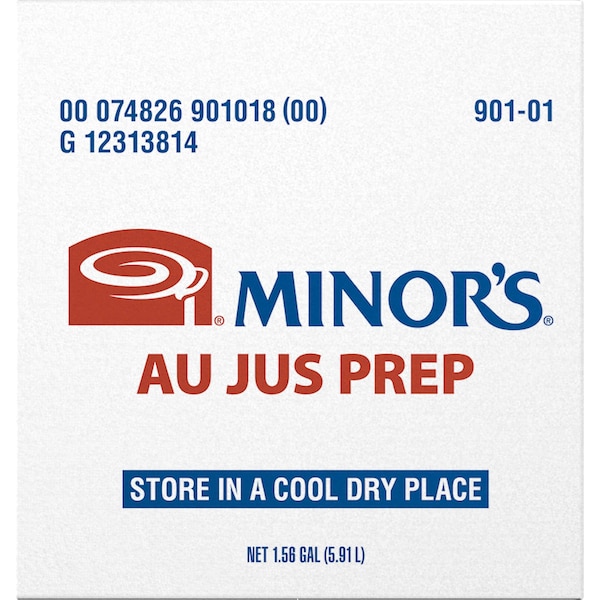 Minors Minor's Au Jus Prep 16.7 oz. Bottle, PK12 - 00074826901018