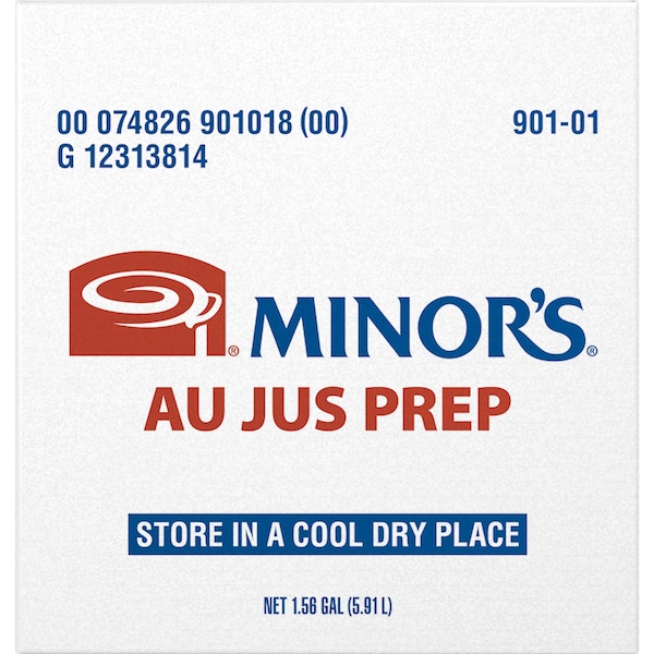 Minors Minor's Au Jus Prep 16.7 oz. Bottle, PK12 - 00074826901018