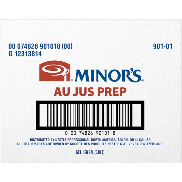 Minors Minor's Au Jus Prep 16.7 oz. Bottle, PK12 - 00074826901018