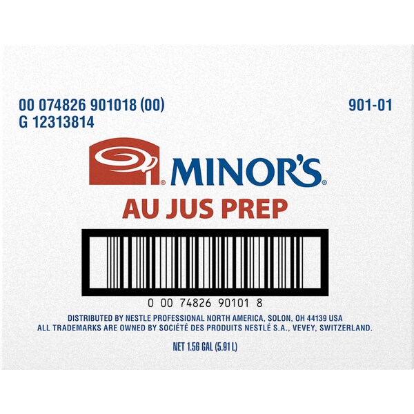 Minors Minor's Au Jus Prep 16.7 oz. Bottle, PK12 - 00074826901018
